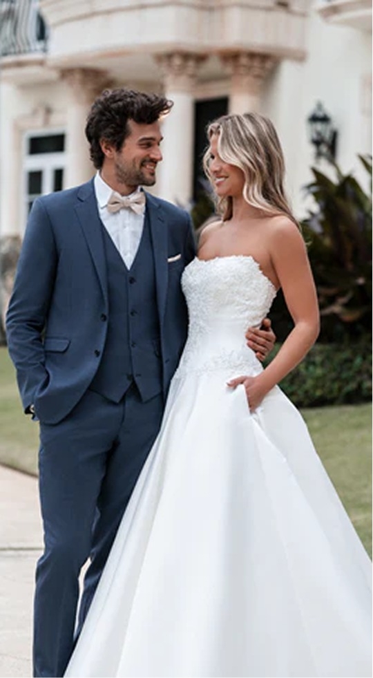 Photo of the model wearing a bridal gown #4