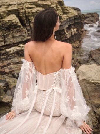 Maggie Sottero CONNOR #2 Ivory/Pewter/Nude thumbnail