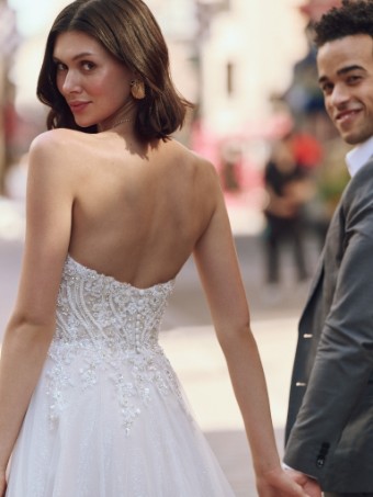 Maggie Sottero YVETTE #3 Ivory/Pewter/Blush thumbnail