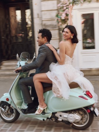 Maggie Sottero YVETTE #1 Ivory/Pewter/Blush thumbnail