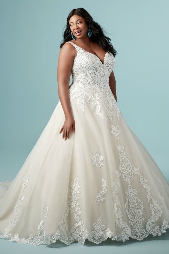 Maggie Sottero TRINITY LYNETTE #2 Antique Ivory thumbnail