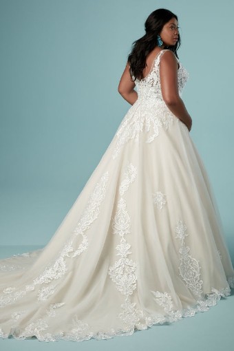 Maggie Sottero TRINITY LYNETTE #1 Antique Ivory thumbnail