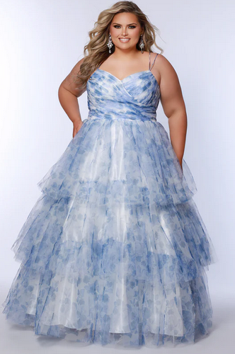 Sydney's Closet TE2525 #0 default Blue Floral thumbnail