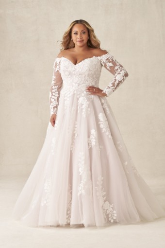 Allure Bridals W555 #0 default Lavender/Ivory thumbnail